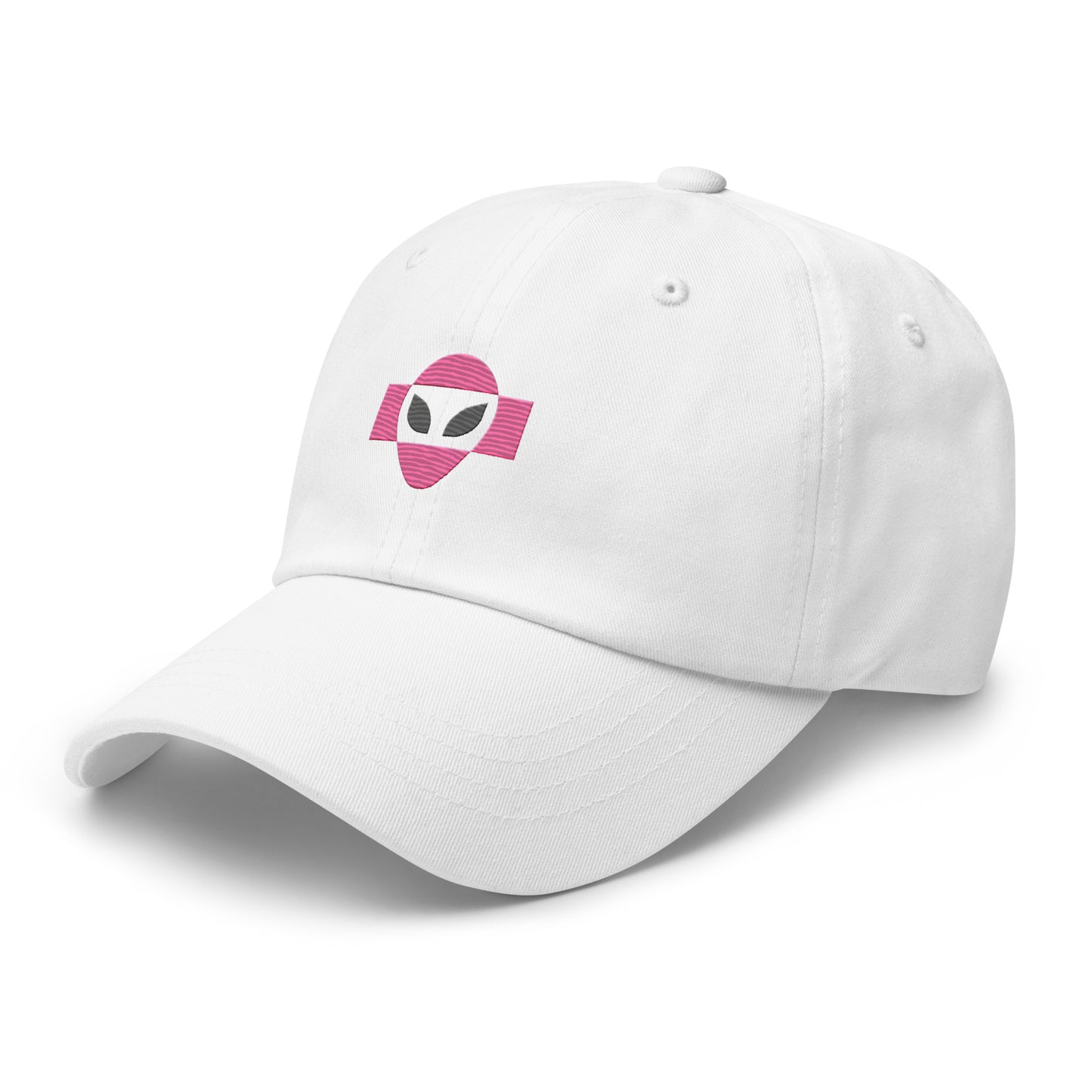 PDMA Logo Dad Hat - White/Pink