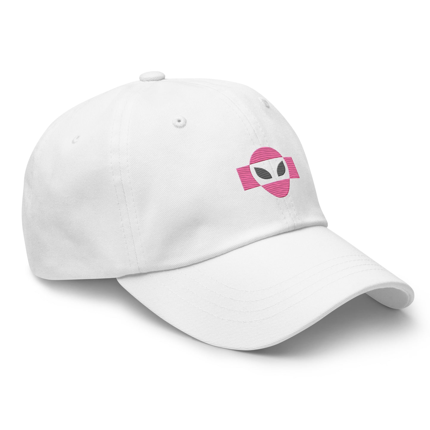 PDMA Logo Dad Hat - White/Pink