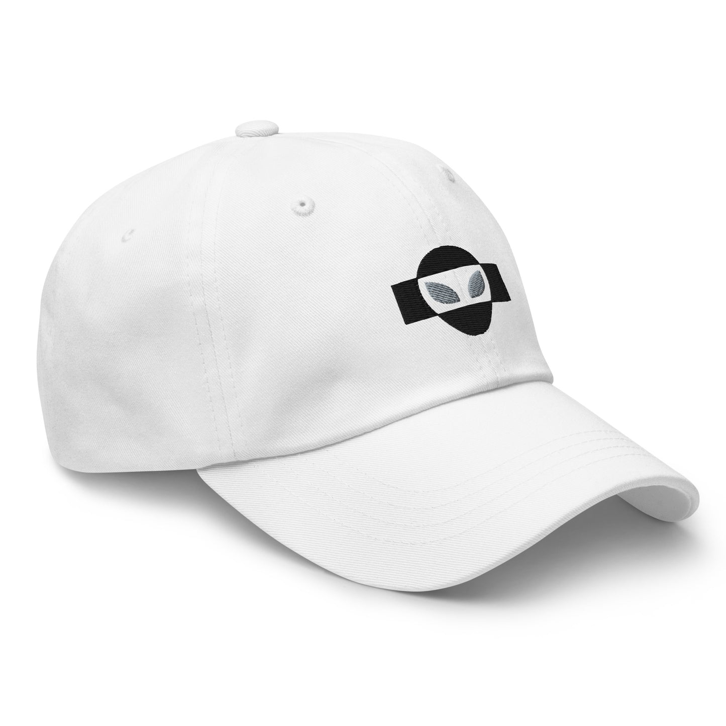 PDMA Logo Dad Hat - White/Black